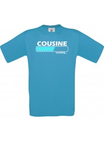 Kinder-Shirt Cousine Loading Farbe atoll, Größe 104