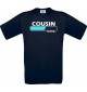 Kinder-Shirt Cousin Loading Farbe blau, Größe 104