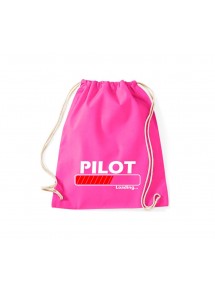 Turnbeutel Pilot Loading, Farbe pink