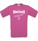 Kinder-Shirt Heimathafen Frankfurt kult, Farbe pink, Größe 104