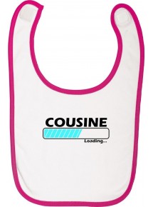 Babylatz Cousine Loading , Farbe rosa