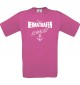 Kinder-Shirt Heimathafen Schalke kult, Farbe pink, Größe 104