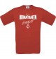 Kinder-Shirt Heimathafen Schalke kult, Farbe rot, Größe 104