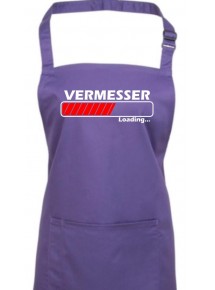 Kochschürze, Vermesser Loading, Farbe purple