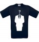 Top Männer-Shirt Anonymous, navy, Größe L