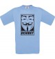 Top Männer-Shirt Anonymous Maske