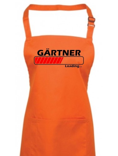 Kochschürze, Gärtner Loading, Farbe orange