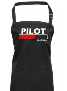 Kochschürze, Pilot Loading, Farbe black