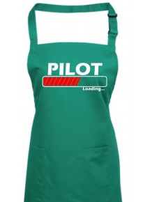 Kochschürze, Pilot Loading, Farbe emerald