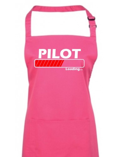 Kochschürze, Pilot Loading, Farbe hotpink