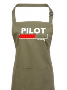 Kochschürze, Pilot Loading, Farbe olive