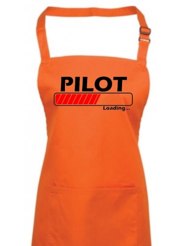 Kochschürze, Pilot Loading, Farbe orange