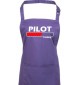 Kochschürze, Pilot Loading, Farbe purple