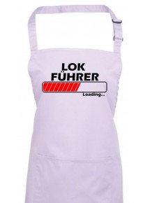 Kochschürze, Lokführer Loading, Farbe lilac