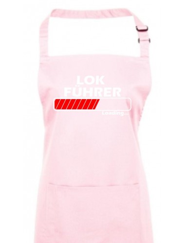 Kochschürze, Lokführer Loading, Farbe pink
