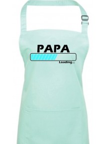 Kochschürze, Papa Loading, Farbe aqua