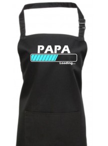 Kochschürze, Papa Loading, Farbe black