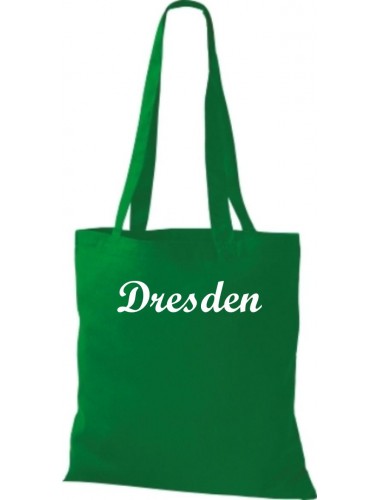 Stoffbeutel City Stadt Shirt Dresden Deine Stadt kult, Baumwolltasche viele Farben