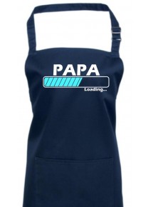 Kochschürze, Papa Loading, Farbe navy