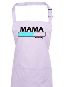 Kochschürze, Mama Loading, Farbe lilac